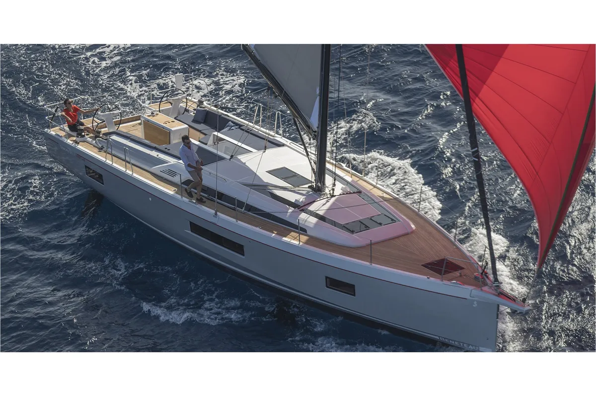 Exterior view of Barracuda (Refit 2026 - A/C - Generator - Electric Heads - 12 Pax), a Beneteau Oceanis 51.1 sailboat at Kon…