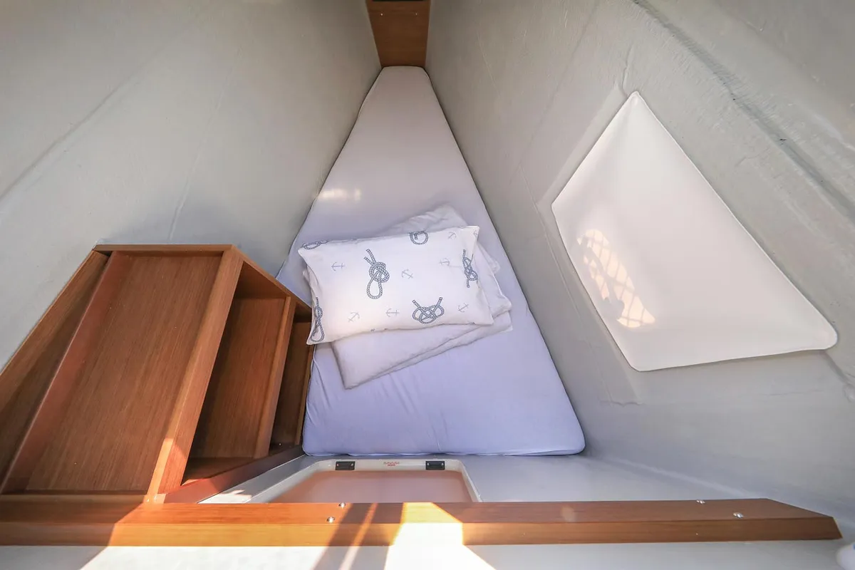 Cabin on Emily, a Lagoon 42 catamaran at Grad Trogir, Croatia