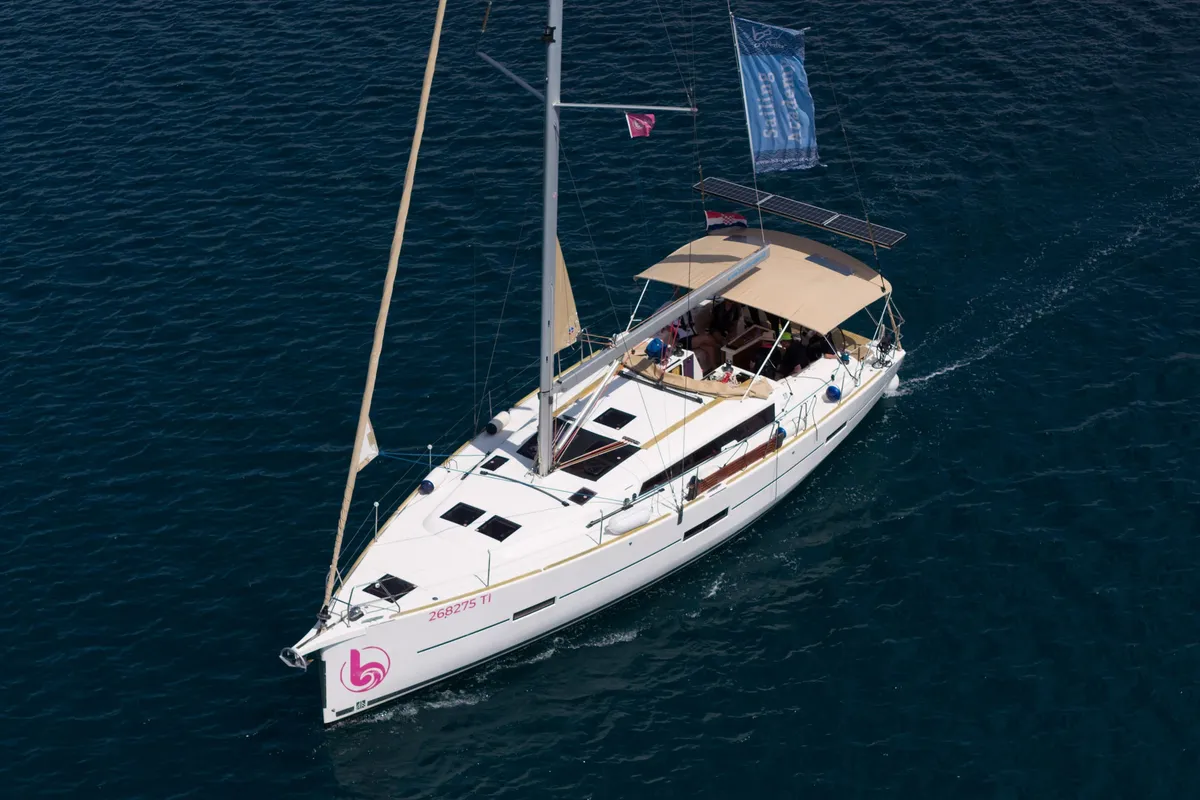 Vellamo, a Dufour 460 GL sailboat at Pirovac, Croatia