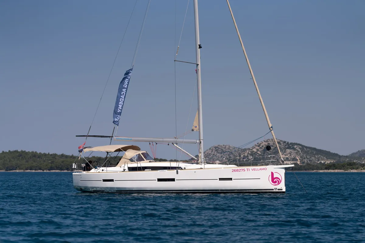 Vellamo, a Dufour 460 GL sailboat at Pirovac, Croatia