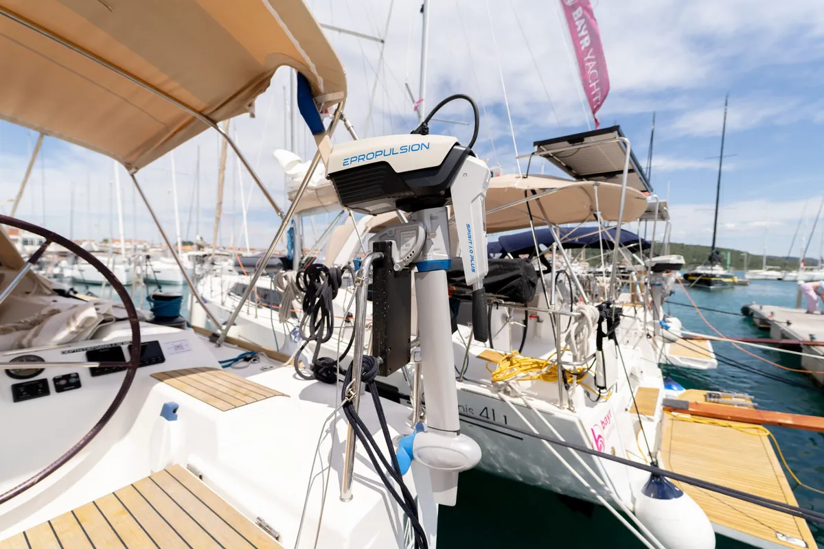 Vellamo, a Dufour 460 GL sailboat at Pirovac, Croatia