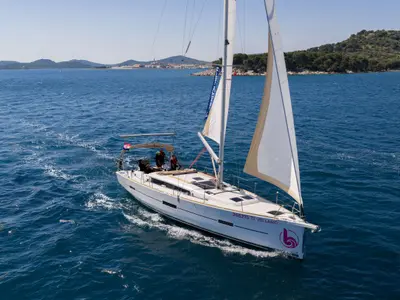 Vellamo, a Dufour 460 GL sailboat at Pirovac, Croatia