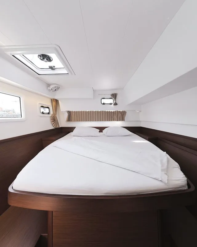 Cabin on Lagoon 42, a catamaran at Sukošan, Croatia