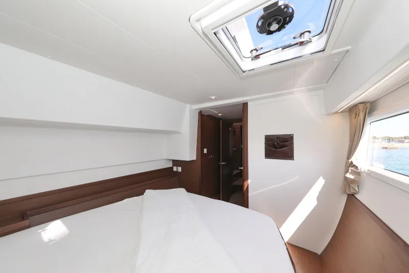 Cabin on Lagoon 42, a catamaran at Sukošan, Croatia