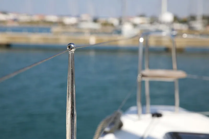 Lagoon 42, a catamaran at Sukošan, Croatia
