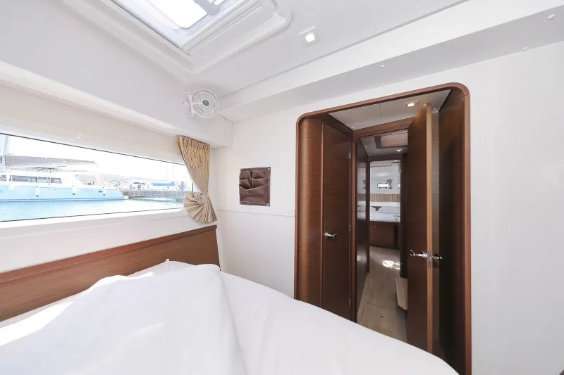 Cabin on Lagoon 42, a catamaran at Sukošan, Croatia