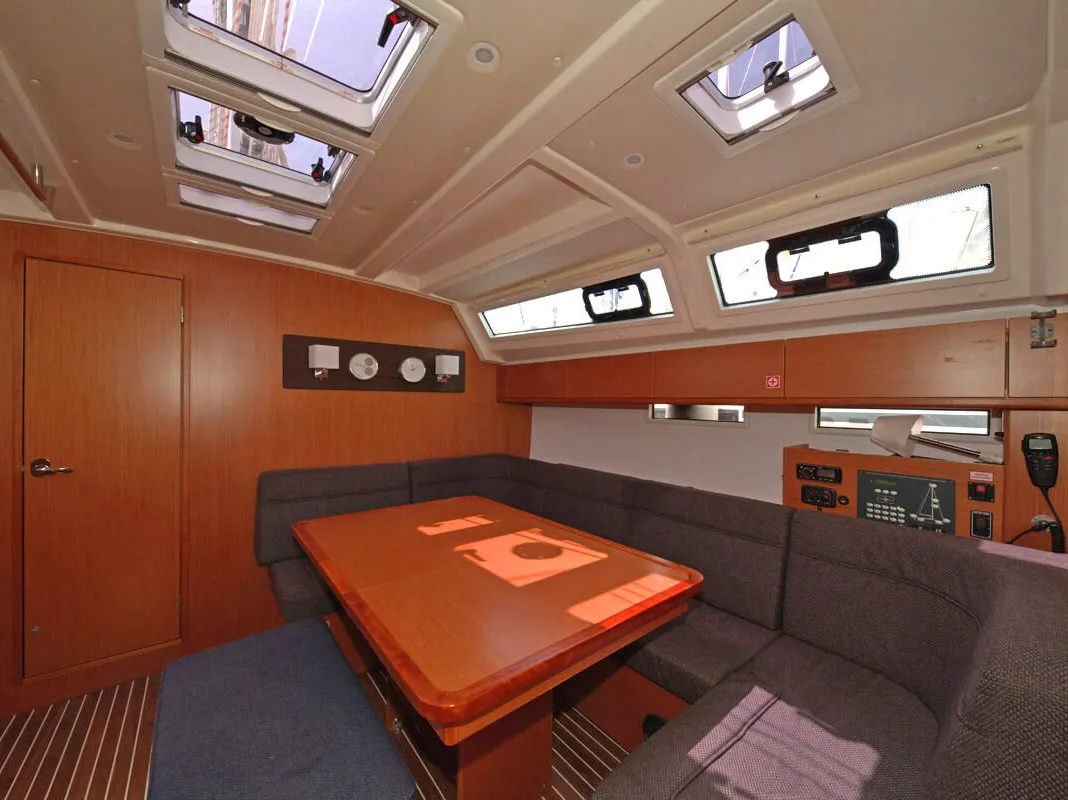 Salon of Tequila, a Bavaria Cruiser 46 sailboat at Split, Croatia