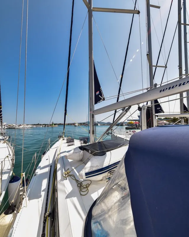 4Play, a Beneteau Oceanis 41.1 sailboat at Općina Sukošan, Croatia
