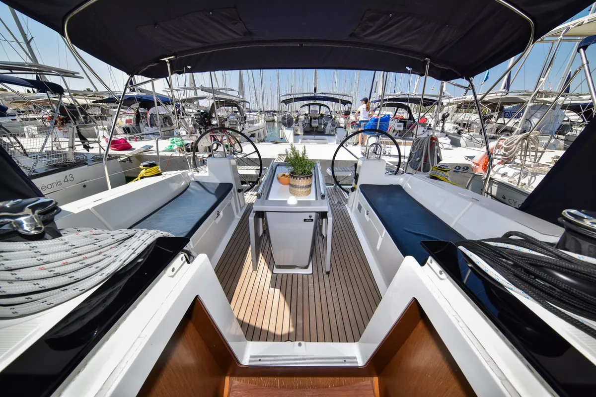 4Play, a Beneteau Oceanis 41.1 sailboat at Općina Sukošan, Croatia