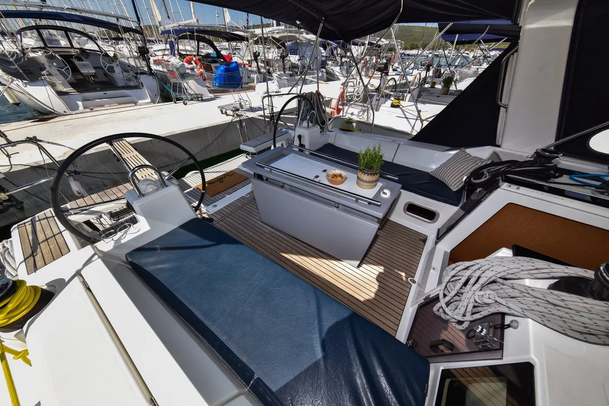4Play, a Beneteau Oceanis 41.1 sailboat at Općina Sukošan, Croatia
