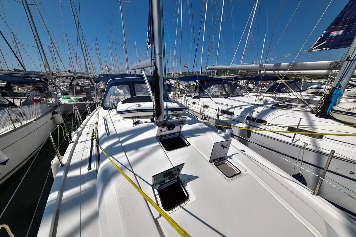 4Play, a Beneteau Oceanis 41.1 sailboat at Općina Sukošan, Croatia