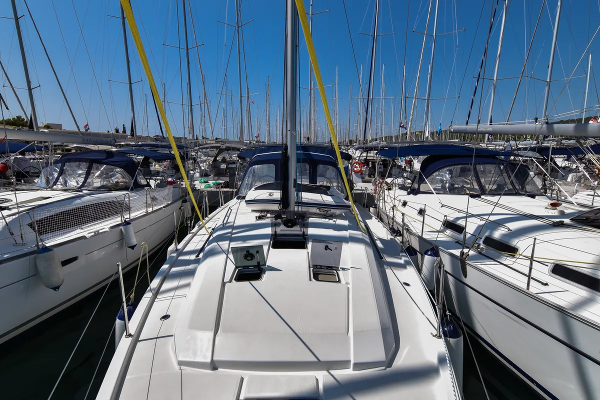 4Play, a Beneteau Oceanis 41.1 sailboat at Općina Sukošan, Croatia