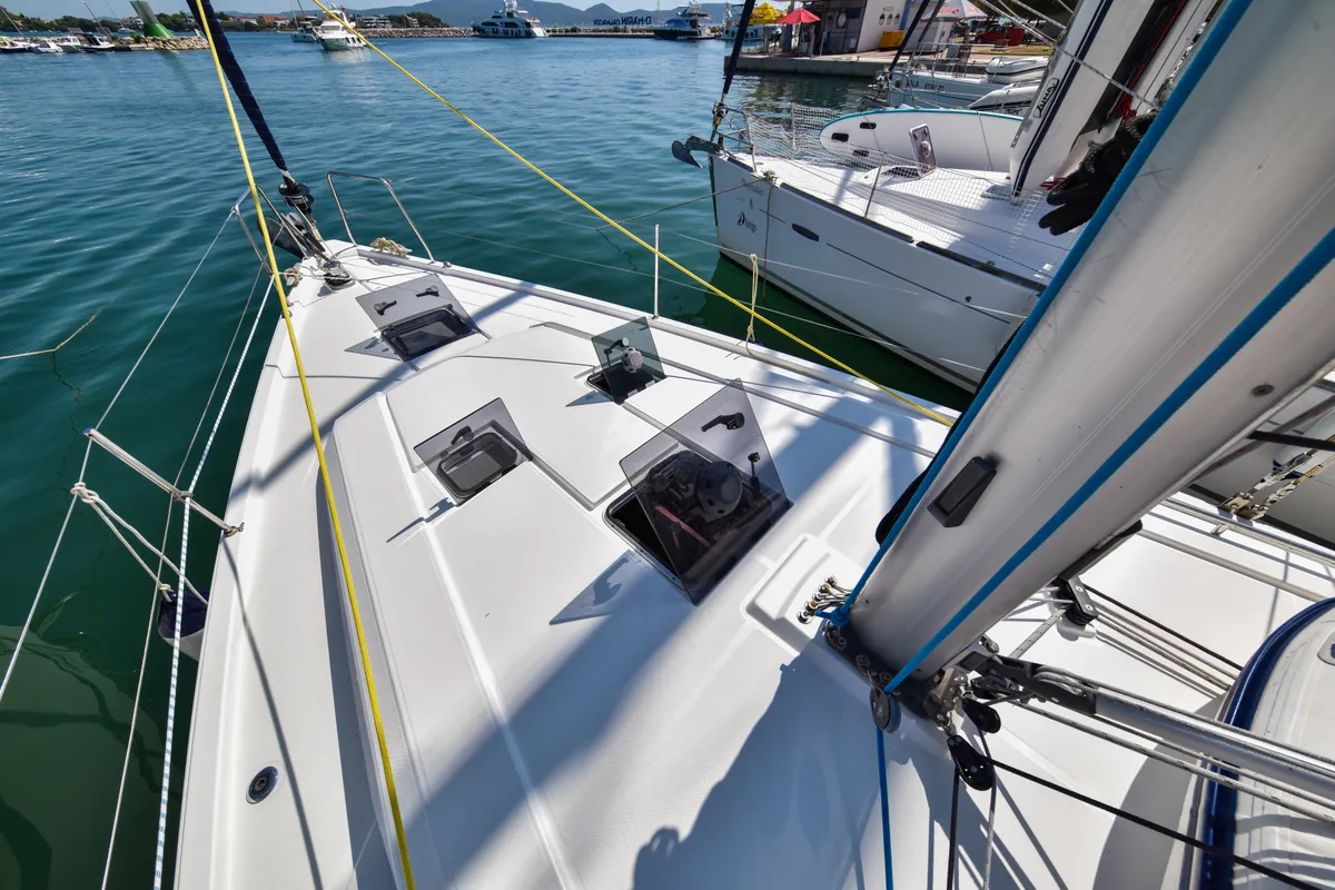 4Play, a Beneteau Oceanis 41.1 sailboat at Općina Sukošan, Croatia