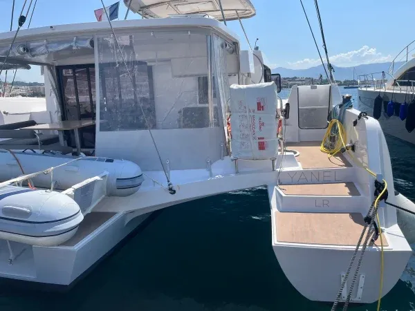 Yanel, a Neel 47 sailboat at Propriano, France