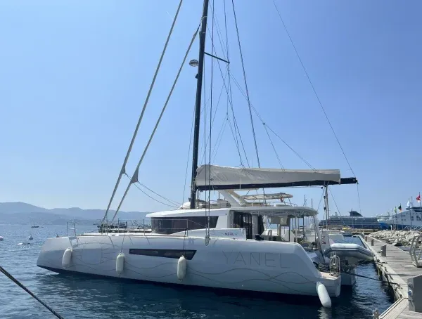 Yanel, a Neel 47 sailboat at Propriano, France