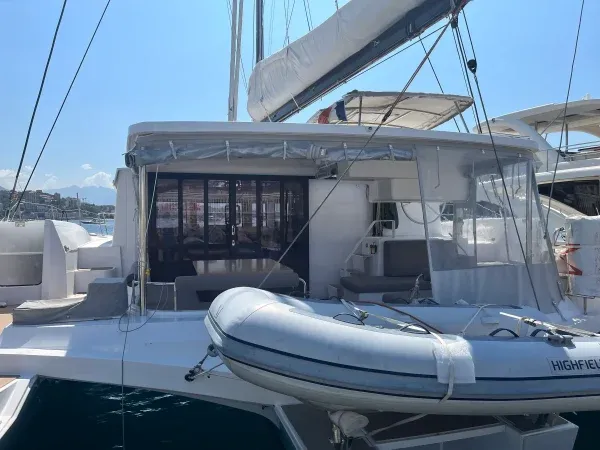 Yanel, a Neel 47 sailboat at Propriano, France