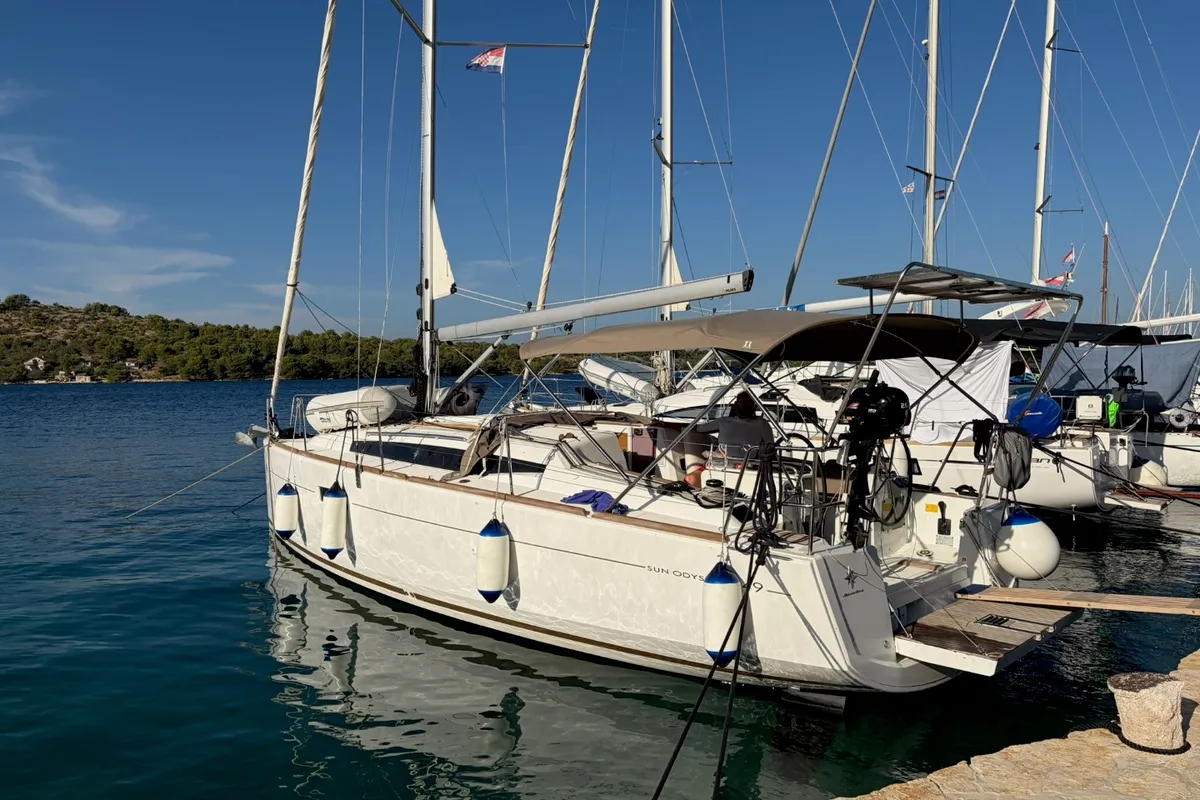 NOVARA, a Jeanneau Sun Odyssey 349 sailboat at Split, Croatia