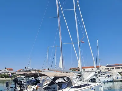NOVARA, a Jeanneau Sun Odyssey 349 sailboat at Split, Croatia