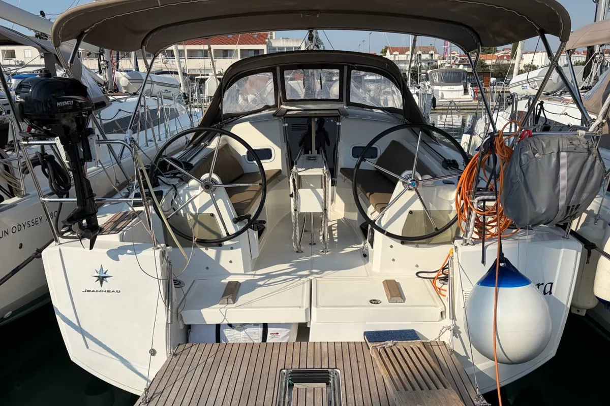 NOVARA, a Jeanneau Sun Odyssey 349 sailboat at Split, Croatia
