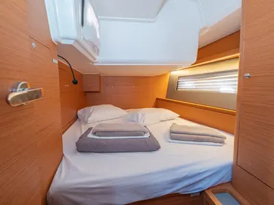Cabin on Memories, a Dufour 41 sailboat at Kos, Greece