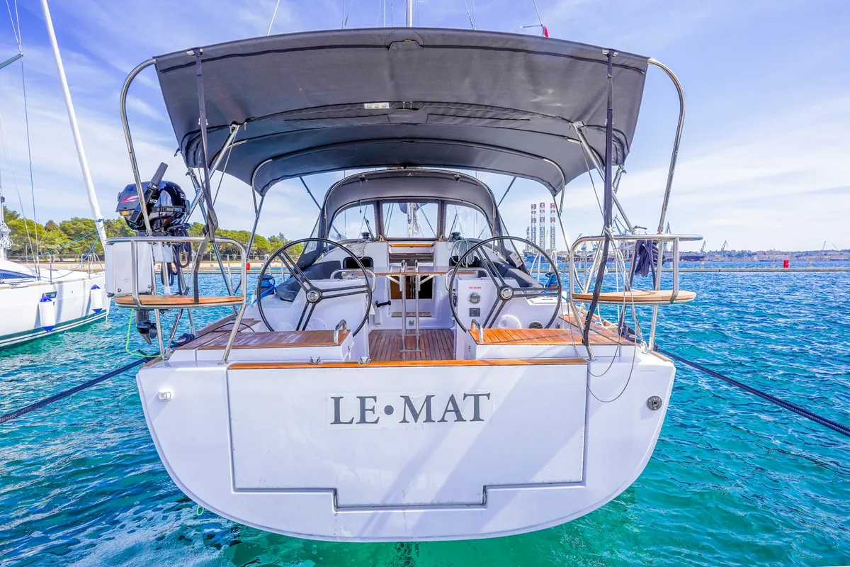 LE MAT, a Elan Impression 40.1 sailboat at Grad Pula, Croatia