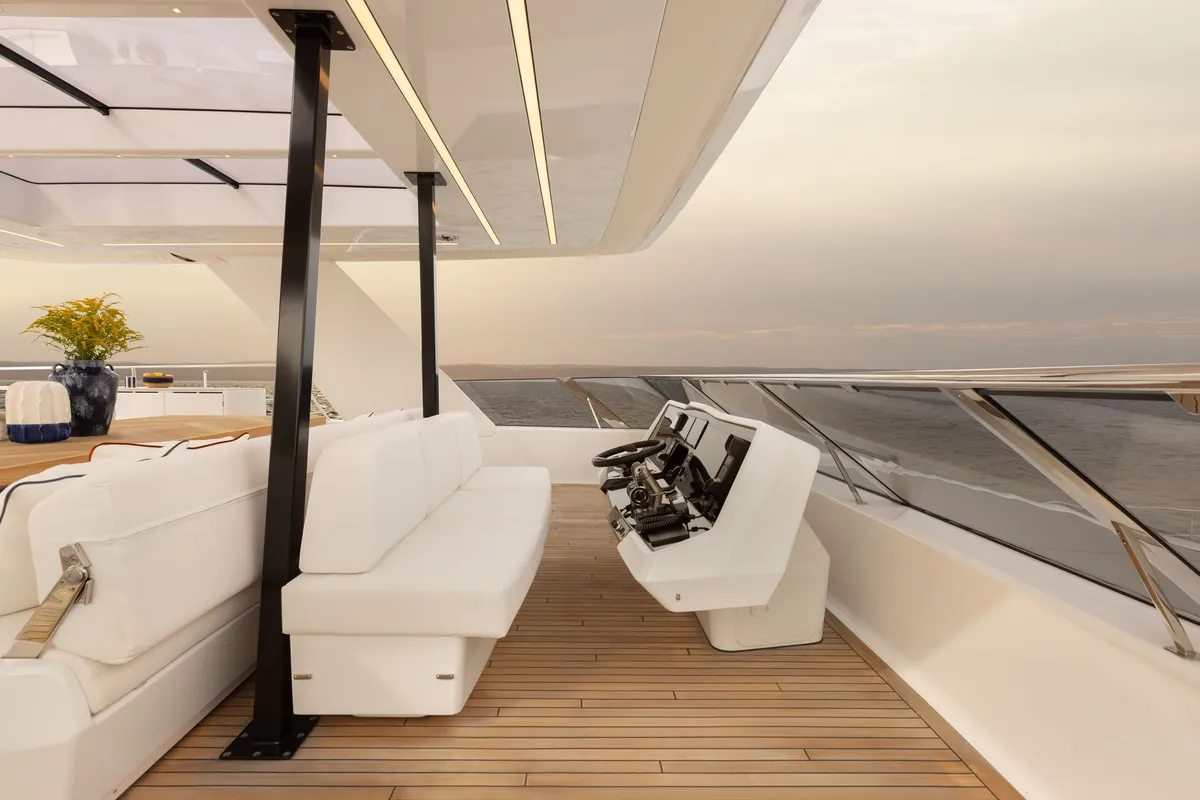 GIGI, a Sunreef 70 Power catamaran at Olbia, Italy