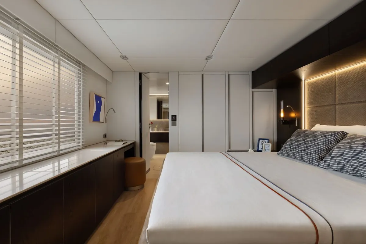 GIGI, a Sunreef 70 Power catamaran at Olbia, Italy