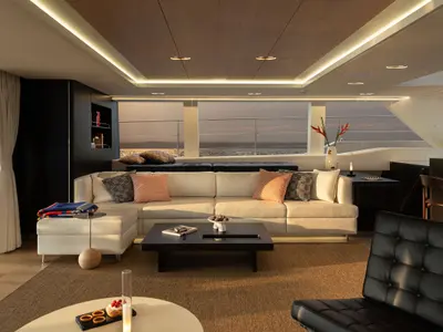 GIGI, a Sunreef 70 Power catamaran at Olbia, Italy