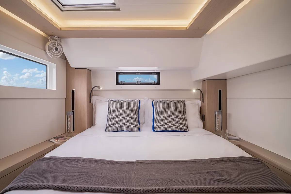Cabin on Joansea, a Lagoon 46 catamaran at Trogir, Croatia
