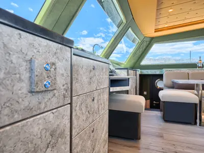 Salon of Gold, a Luna 49 catamaran at Split, Croatia