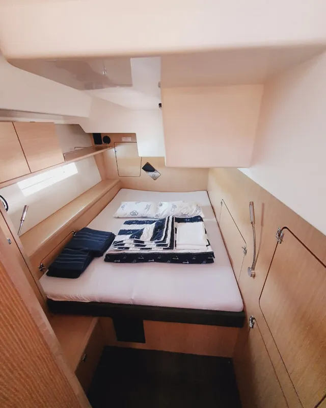 Cabin on Novara, a Bavaria C50 Style sailboat at Grad Pula, Croatia