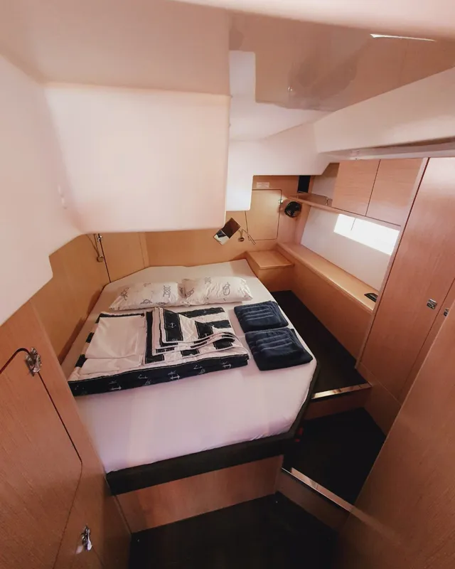 Cabin on Novara, a Bavaria C50 Style sailboat at Grad Pula, Croatia