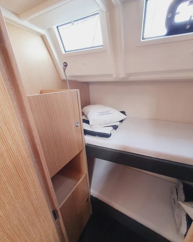 Cabin on Novara, a Bavaria C50 Style sailboat at Grad Pula, Croatia