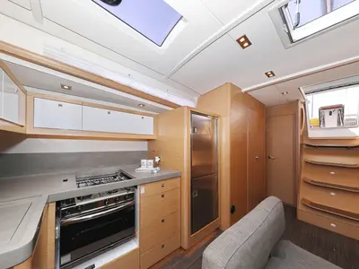 Galley of Cupid, a Dufour 470 sailboat at Općina Sukošan, Croatia