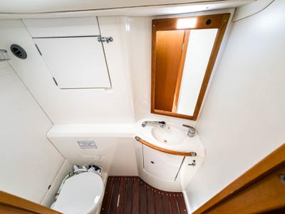 Salon of Relax, a Lagoon 380 S2 catamaran at Punat, Croatia