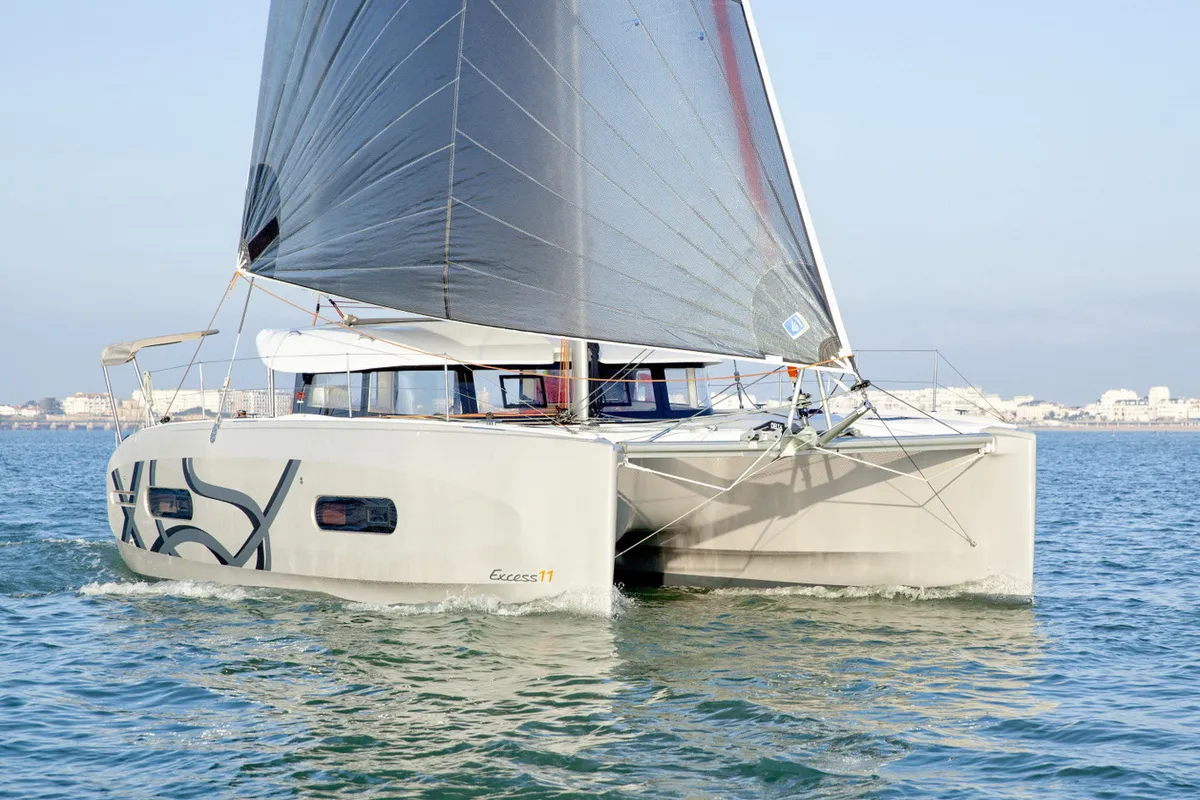 DAY DREAMER V, a Excess 11 catamaran at Đuraševići, Montenegro