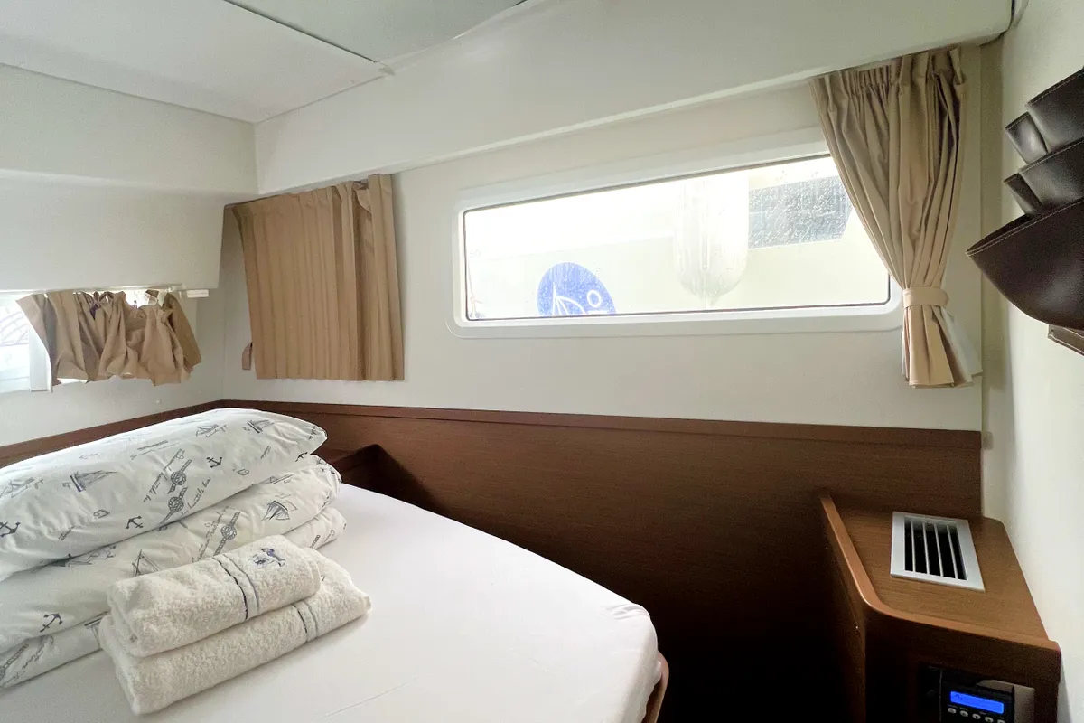Cabin on Love Hunter, a Lagoon 42 catamaran at Grad Kaštela, Croatia