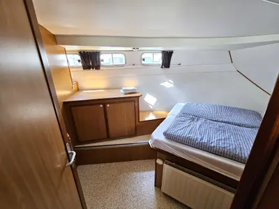 Cabin on Persephone, a Gulet Tarpon 37 DP motorboat at Lübz, Germany