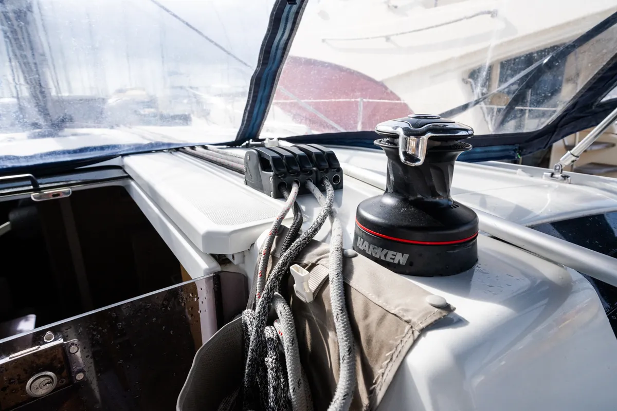 Clio, a Beneteau Oceanis 40.1 sailboat at Rosignano Solvay, Italy