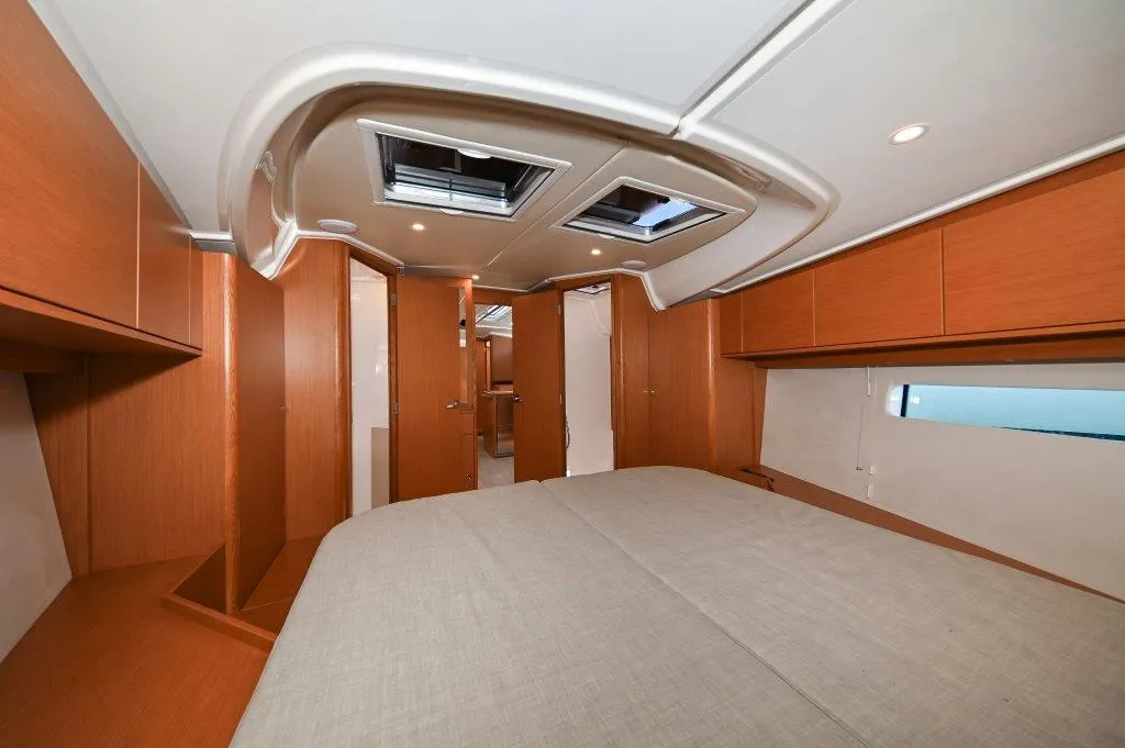 Cabin on BOSUN, a Bavaria C46 sailboat at Zadar, Croatia