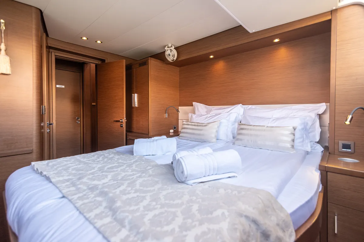Cabin on Adriatic Lion, a Lagoon 620 catamaran at Split, Croatia