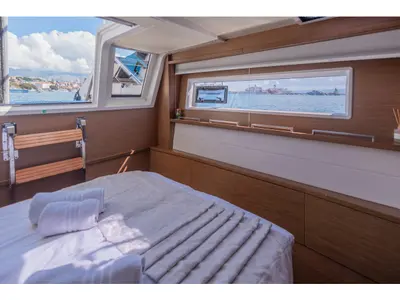 Cabin on Adriatic Lion, a Lagoon 620 catamaran at Split, Croatia