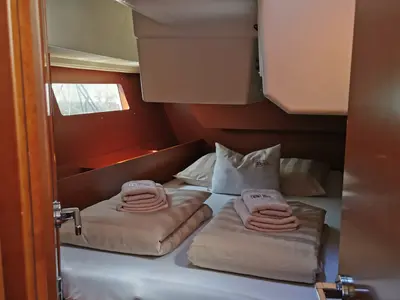 Cabin on First, a Beneteau Oceanis 41.1 sailboat at Općina Rogoznica, Croatia
