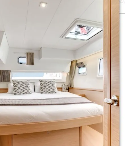 Cabin on Queen Annezia, a Lagoon 42 catamaran at Municipal Unit of Lefkada, Greece