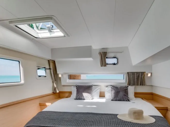 Cabin on Queen Annezia, a Lagoon 42 catamaran at Municipal Unit of Lefkada, Greece