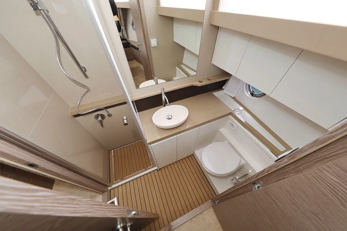 Head on Pepper, a Greenline 45 Fly motor yacht at Grad Biograd na Moru, Croatia
