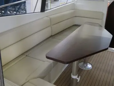 Salon of Platinum 989 Flybridge, a Delphia Yachts Platinum 989 motorboat at Wilkasy, Poland