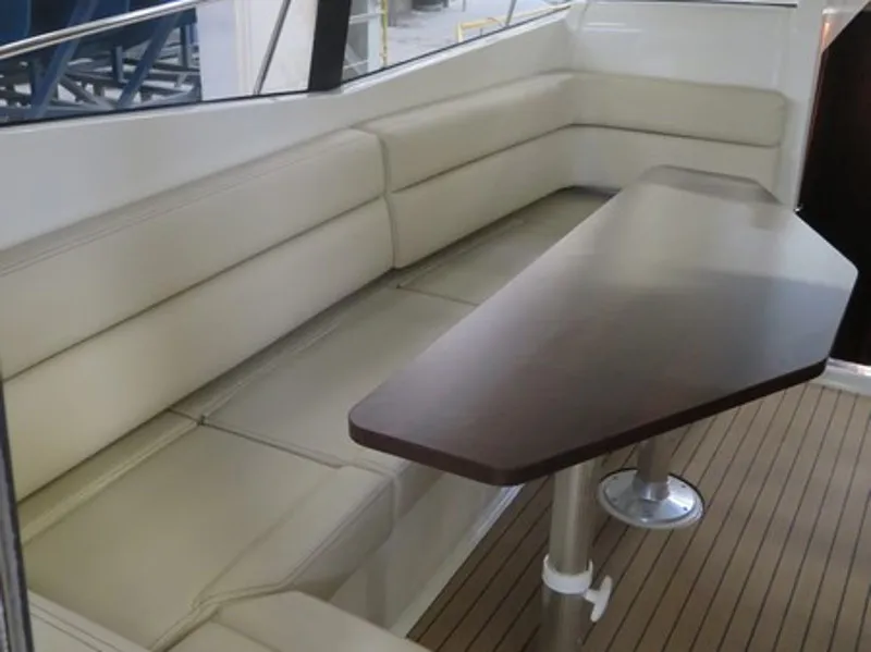 Salon of Platinum 989 Flybridge, a Delphia Yachts Platinum 989 motorboat at Wilkasy, Poland