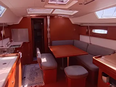 Zoe, a Beneteau Oceanis 46 sailboat at Bari, Italy