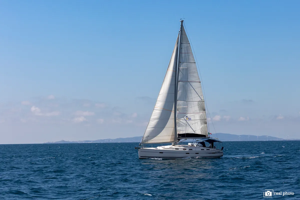 Aladar, a Bavaria Cruiser 50 sailboat at Puntone di Scarlino, Italy